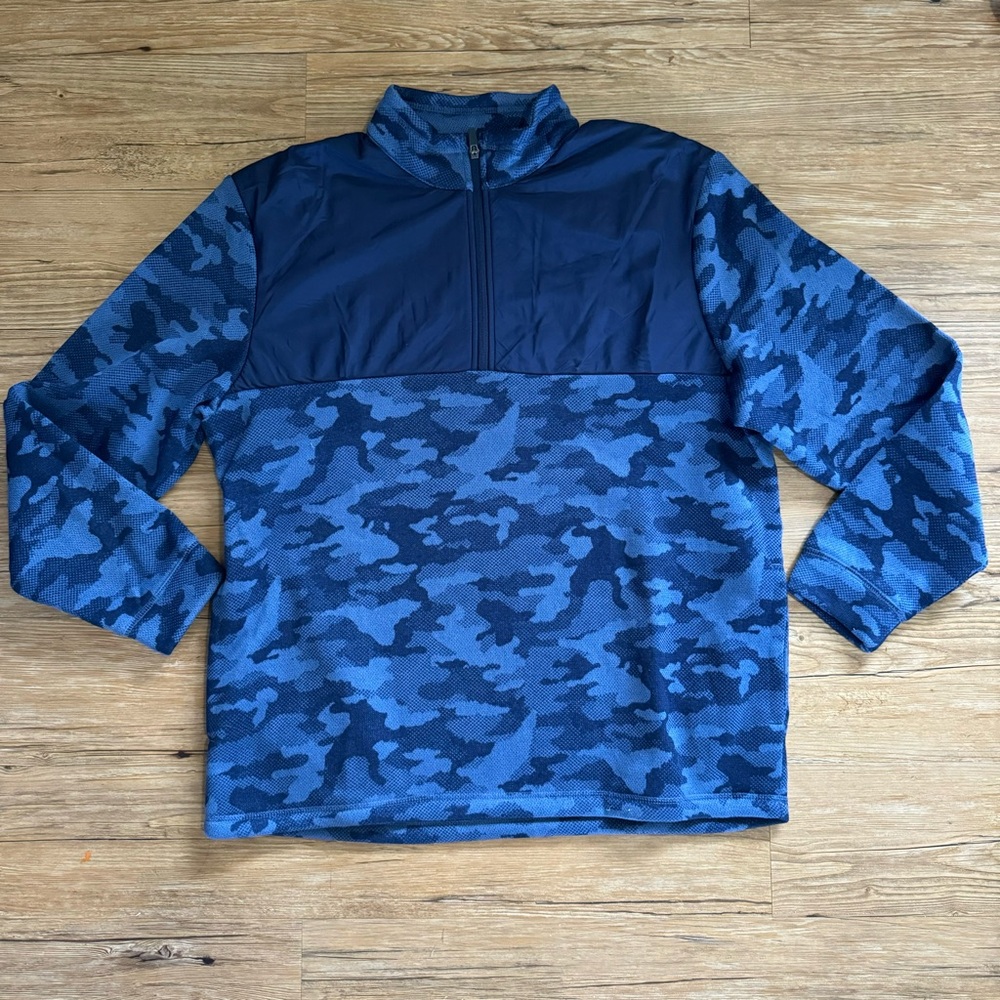 PGA Tour blue camo men’s XL pullover